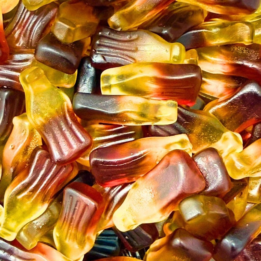 Halal Süßigkeiten Cola Bottles 1000g (Halal) – online kaufen | Gummilicious