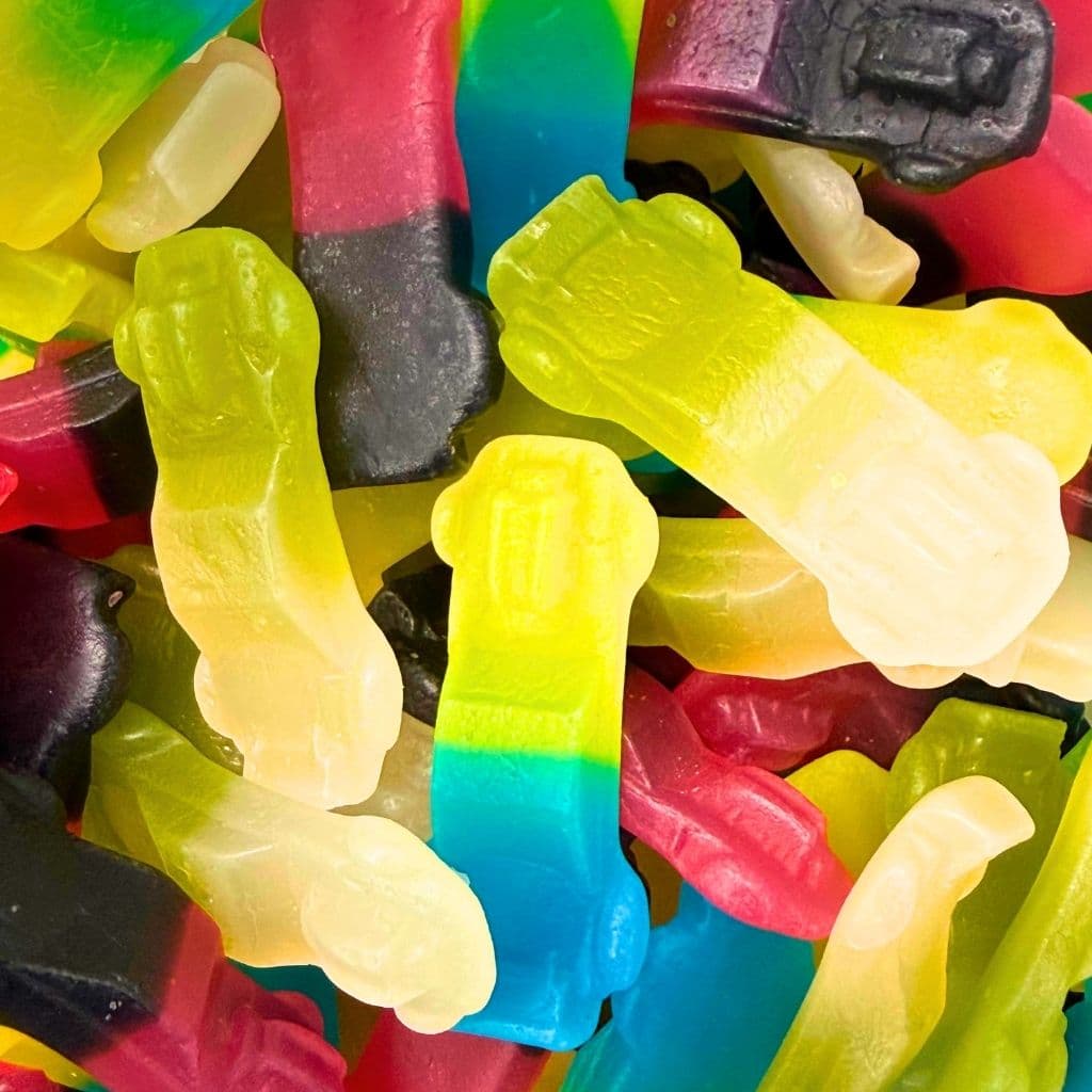 Vegane Süßigkeiten Turbo Cars 500g (Vegan) – online kaufen | Gummilicious