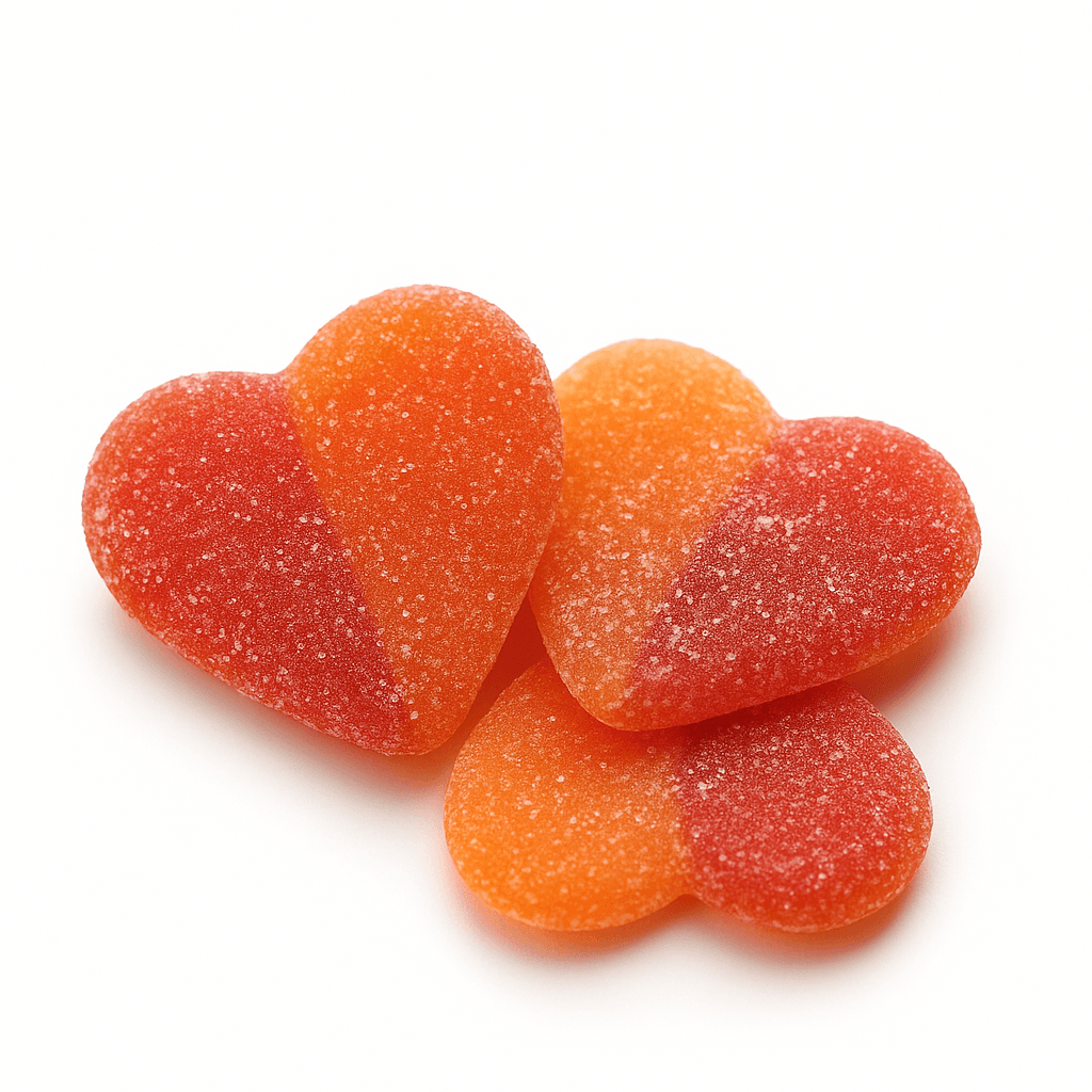 Juicy Peach Hearts 250g (Halal) - Bild 3