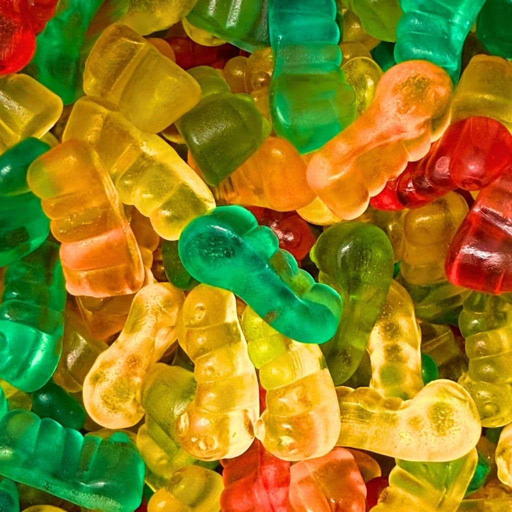 Halal Süßigkeiten Mini Worms 3,6 kg (Halal) – Maxipack – online kaufen | Gummilicious