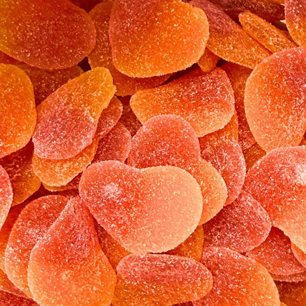 Halal Süßigkeiten Juicy Peach Hearts 500g (Halal) – online kaufen | Gummilicious