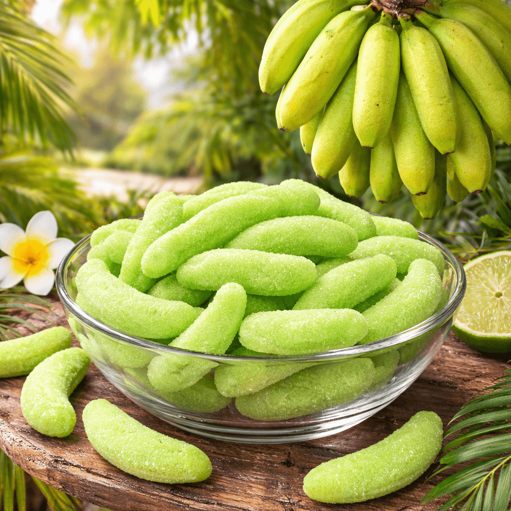 Halal Süßigkeiten Funky Green Banana 500g (Halal) – online kaufen | Gummilicious - Ansicht 4