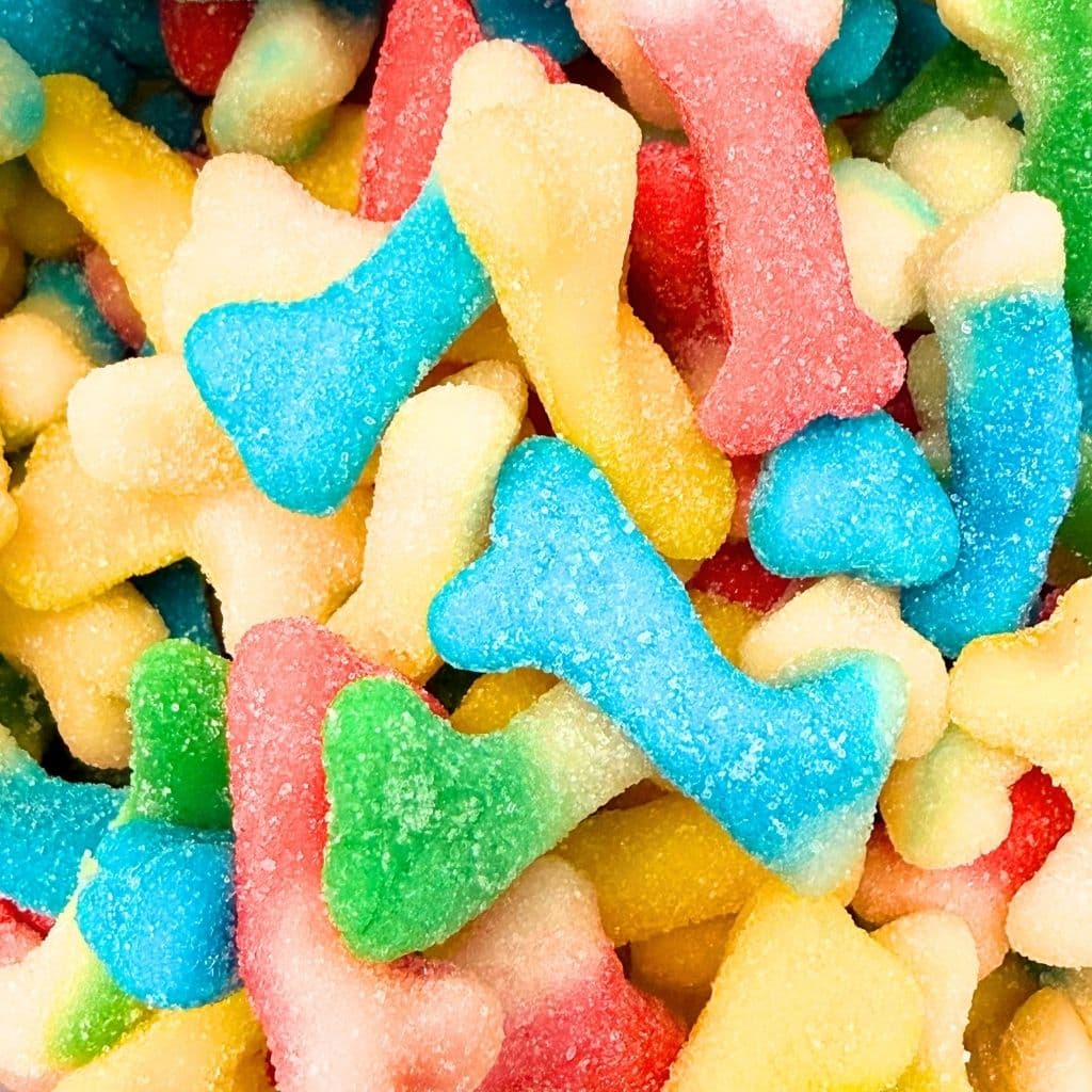 Halal Süßigkeiten Sour Mix Bones 250g (Halal) – online kaufen | Gummilicious