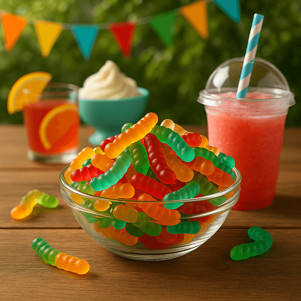 Halal Süßigkeiten Mini Worms 3,6 kg (Halal) – Maxipack – online kaufen | Gummilicious - Ansicht 4