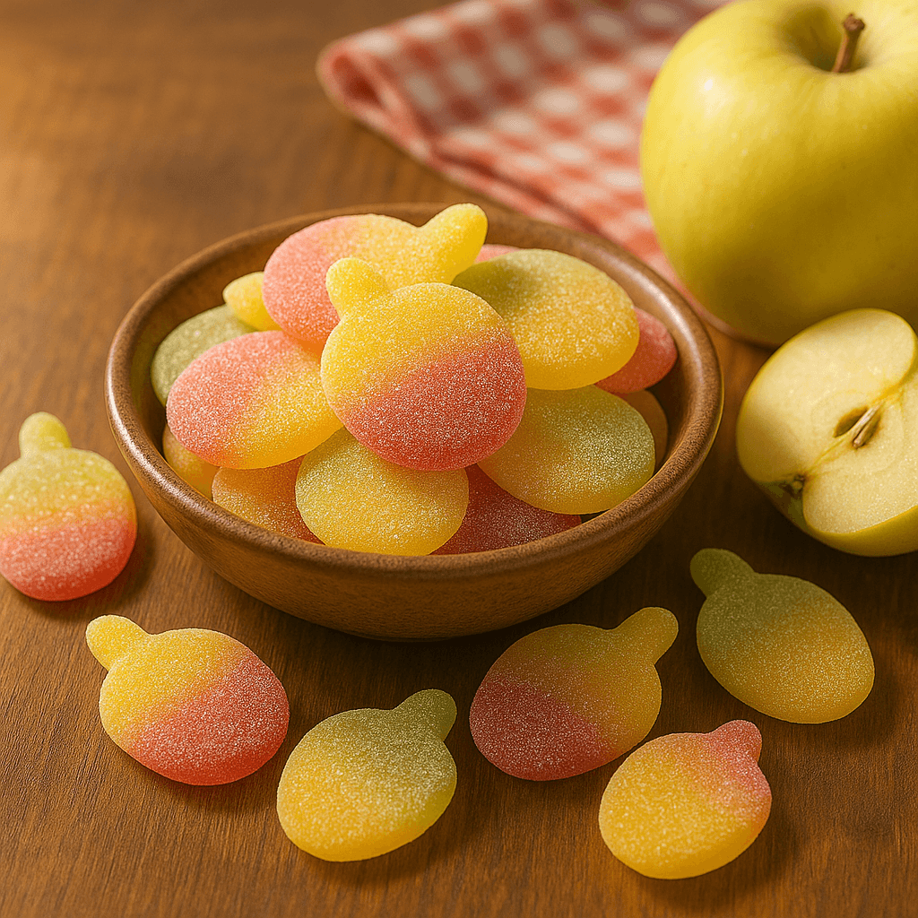 Vegane Süßigkeiten Zesty Apples 500g (Vegan) – online kaufen | Gummilicious - Ansicht 4