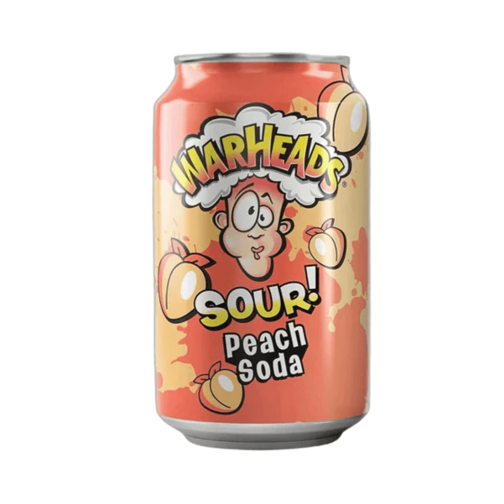 Süßigkeiten Warheads Sour Peach Soda 330 ml (inkl. Pfand) – online kaufen | Gummilicious