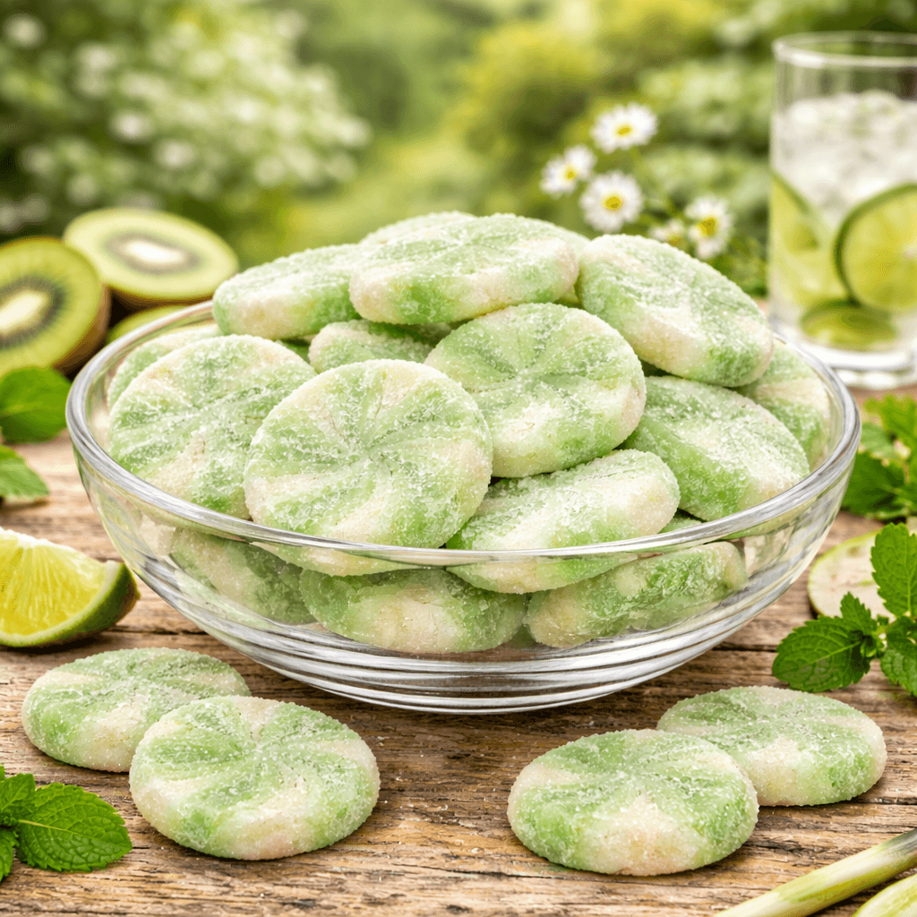 Halal Süßigkeiten Sour Kiwi Swirl 500g (Halal) – online kaufen | Gummilicious - Ansicht 4