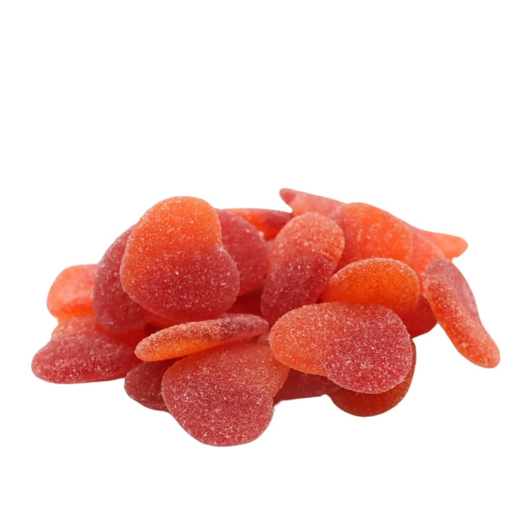 Juicy Peach Hearts 500g (Halal)