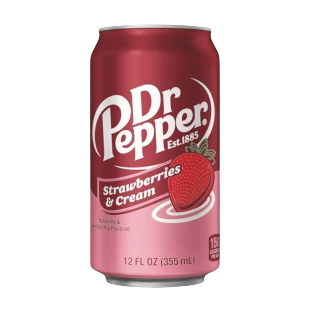 Süßigkeiten Dr Pepper Strawberries & Cream 355 ml (inkl. Pfand) – online kaufen | Gummilicious