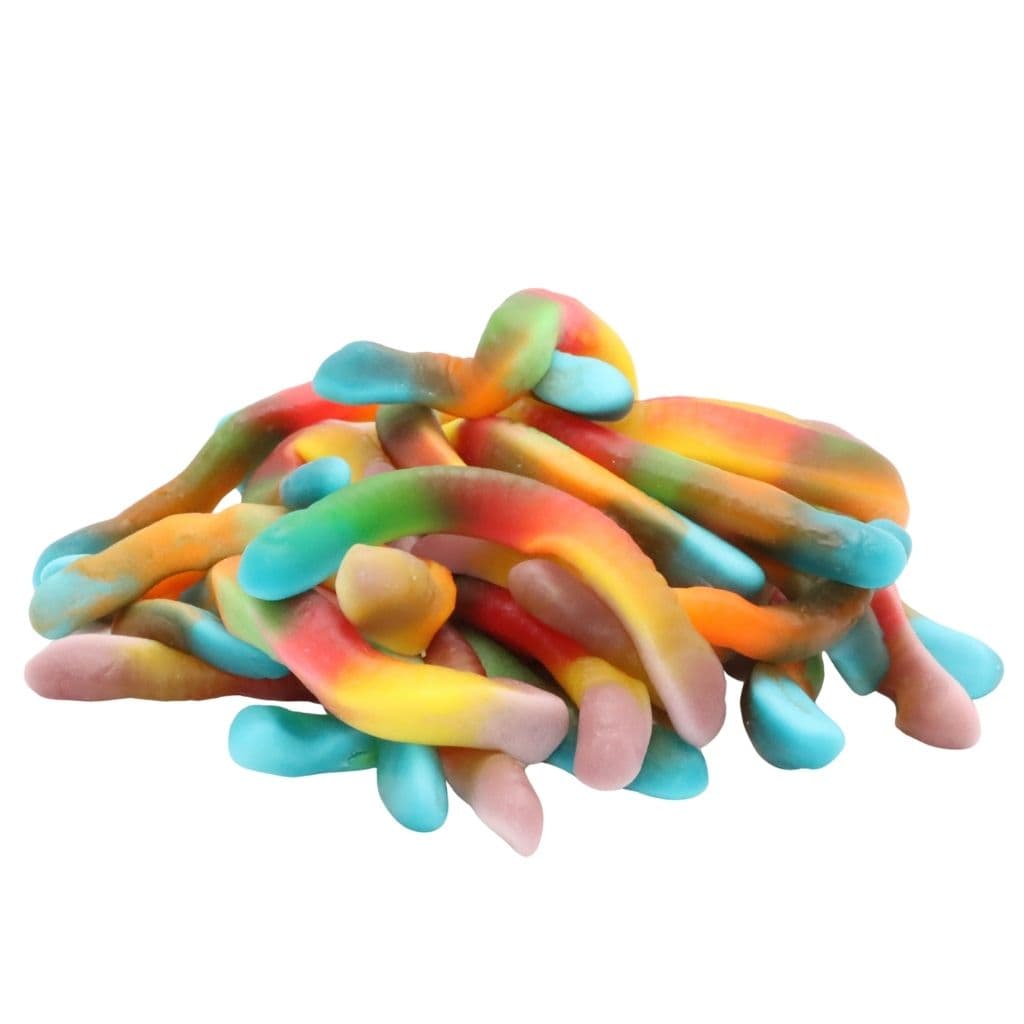 Crazy Rainbow Worms 500g (Halal) - Bild 2