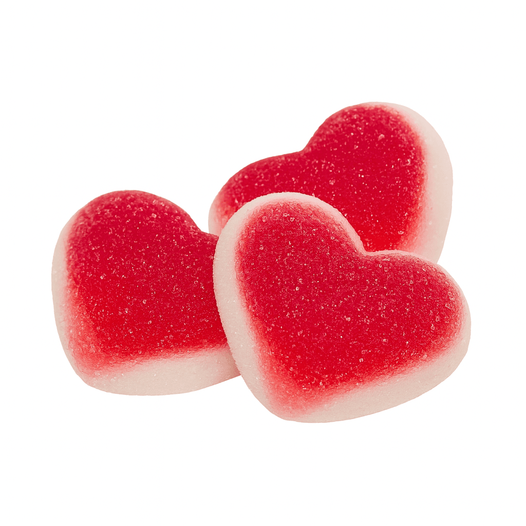 Halal Süßigkeiten Strawberry Hearts 500g (Halal) – online kaufen | Gummilicious - Ansicht 3