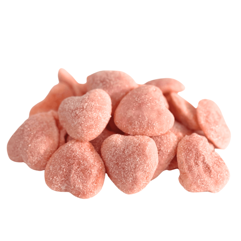 Halal Süßigkeiten Sour Pink Filled Hearts 250g (Halal) – online kaufen | Gummilicious - Ansicht 2