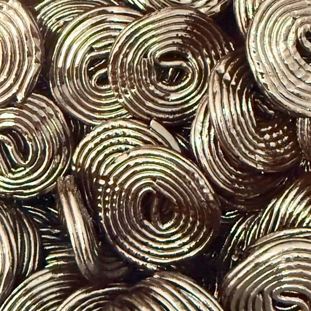 Süßigkeiten Black Swirls 250g (Vegetarisch) – online kaufen | Gummilicious