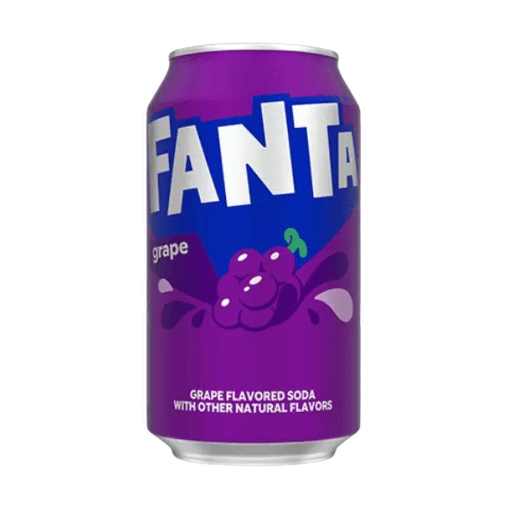 Süßigkeiten MHD überschritten | Fanta Grape 355 ml (inkl. Pfand) – online kaufen | Gummilicious - Ansicht 2