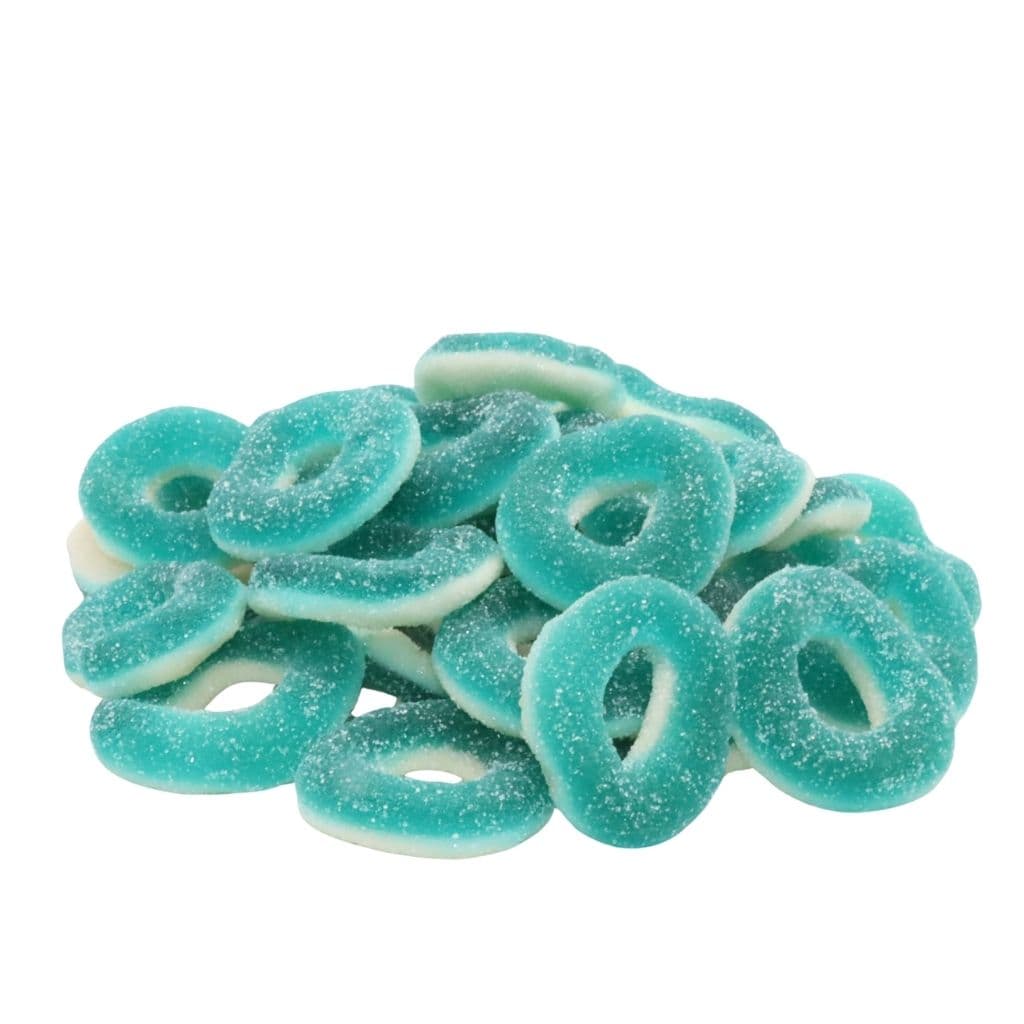 Sour Raspberry Loops 500g (Halal)
