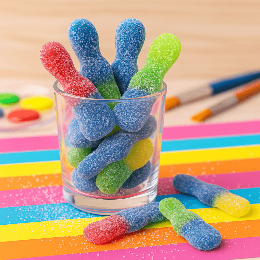 Vegane Süßigkeiten Sour Tongue Painters 500g (Vegan) – online kaufen | Gummilicious - Ansicht 4
