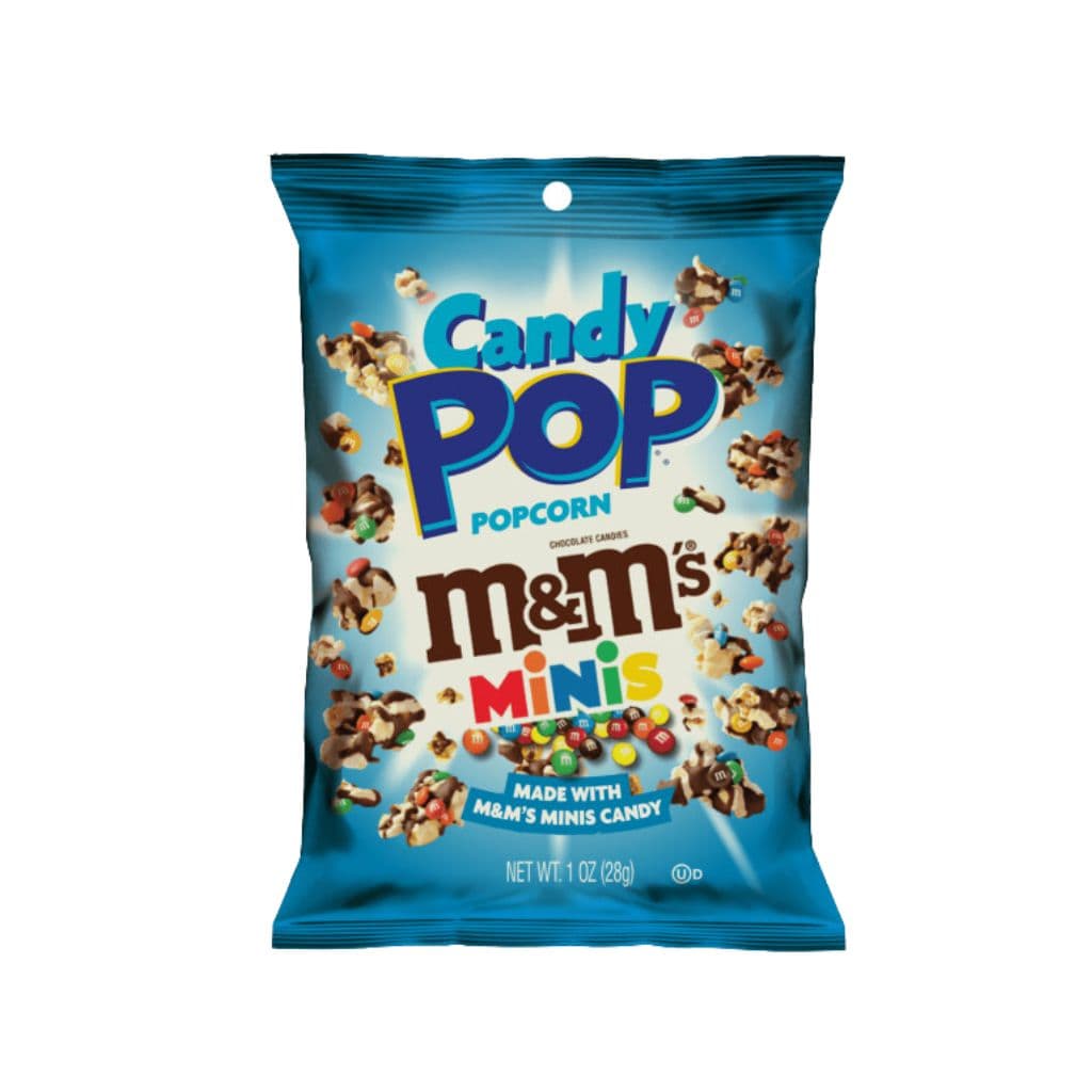 Süßigkeiten Candy Pop Popcorn M&M’s Minis 28 g – online kaufen | Gummilicious