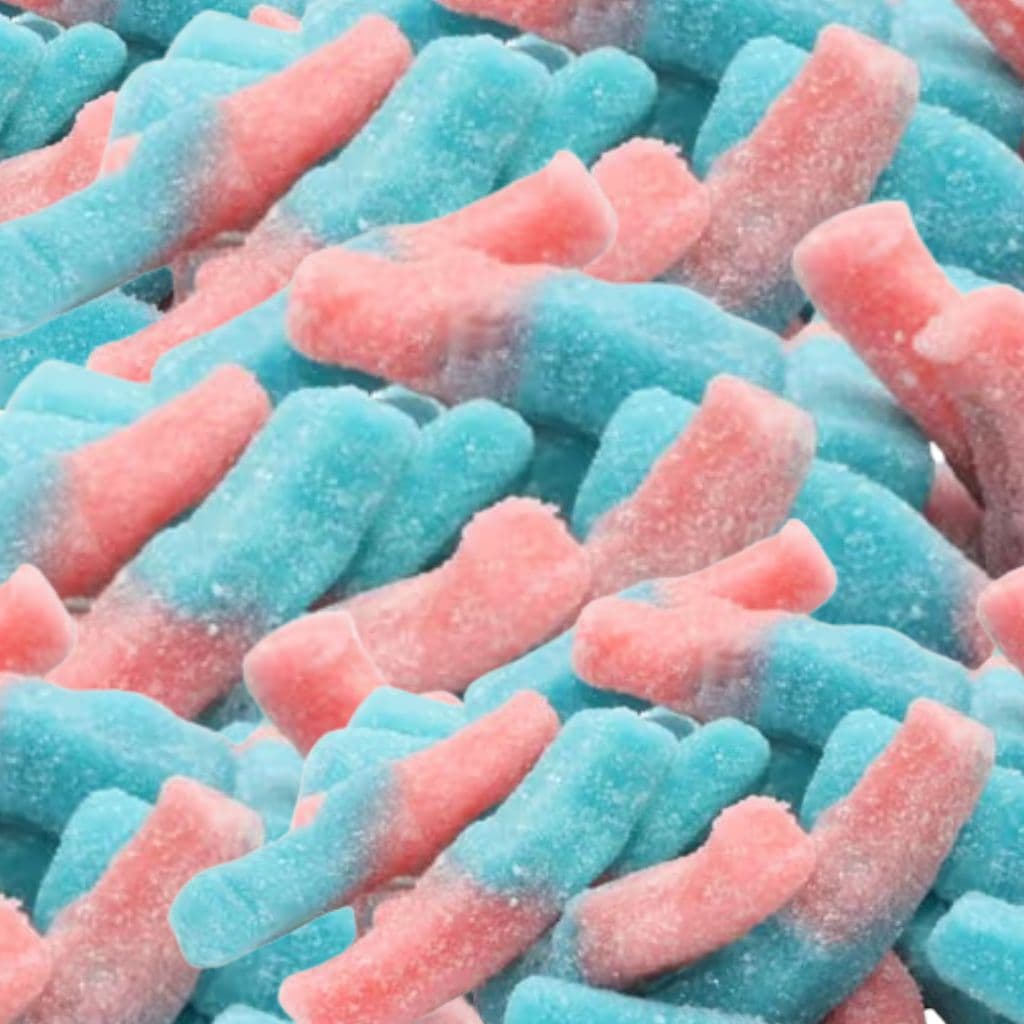 Halal Süßigkeiten Sour Bubblegum Bottles 250g (Halal) – online kaufen | Gummilicious