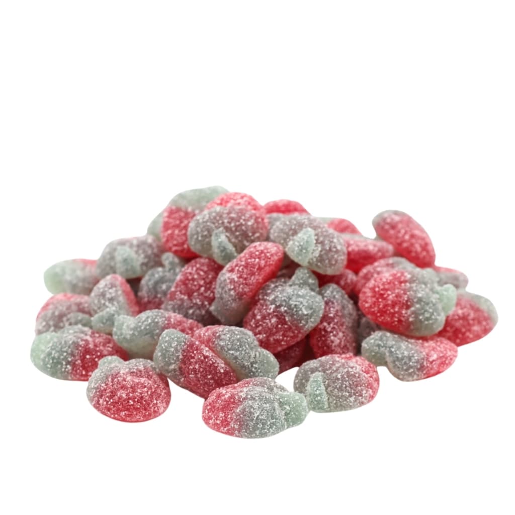 Mini Fizzy Strawberries 500g (Vegan)