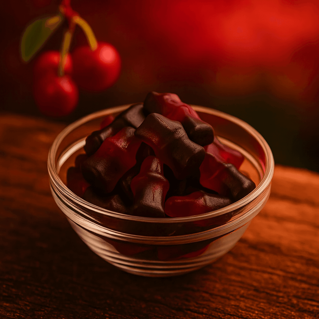 Vegane Süßigkeiten Cola Cherries 500g (Vegan) – online kaufen | Gummilicious - Ansicht 4