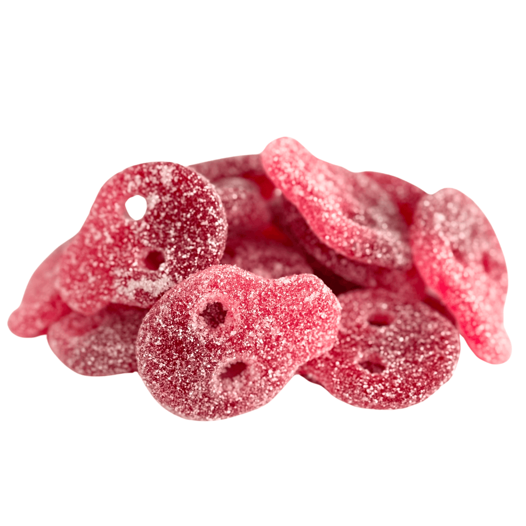 Vegane Süßigkeiten Sour Pomegranate Cherry Skulls 500g (Vegan) – online kaufen | Gummilicious - Ansicht 2