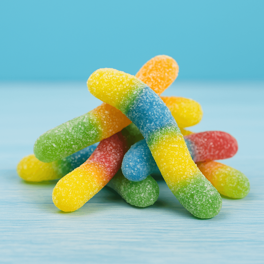 Vegane Süßigkeiten Sour Worms 250g (Vegan) – online kaufen | Gummilicious - Ansicht 4