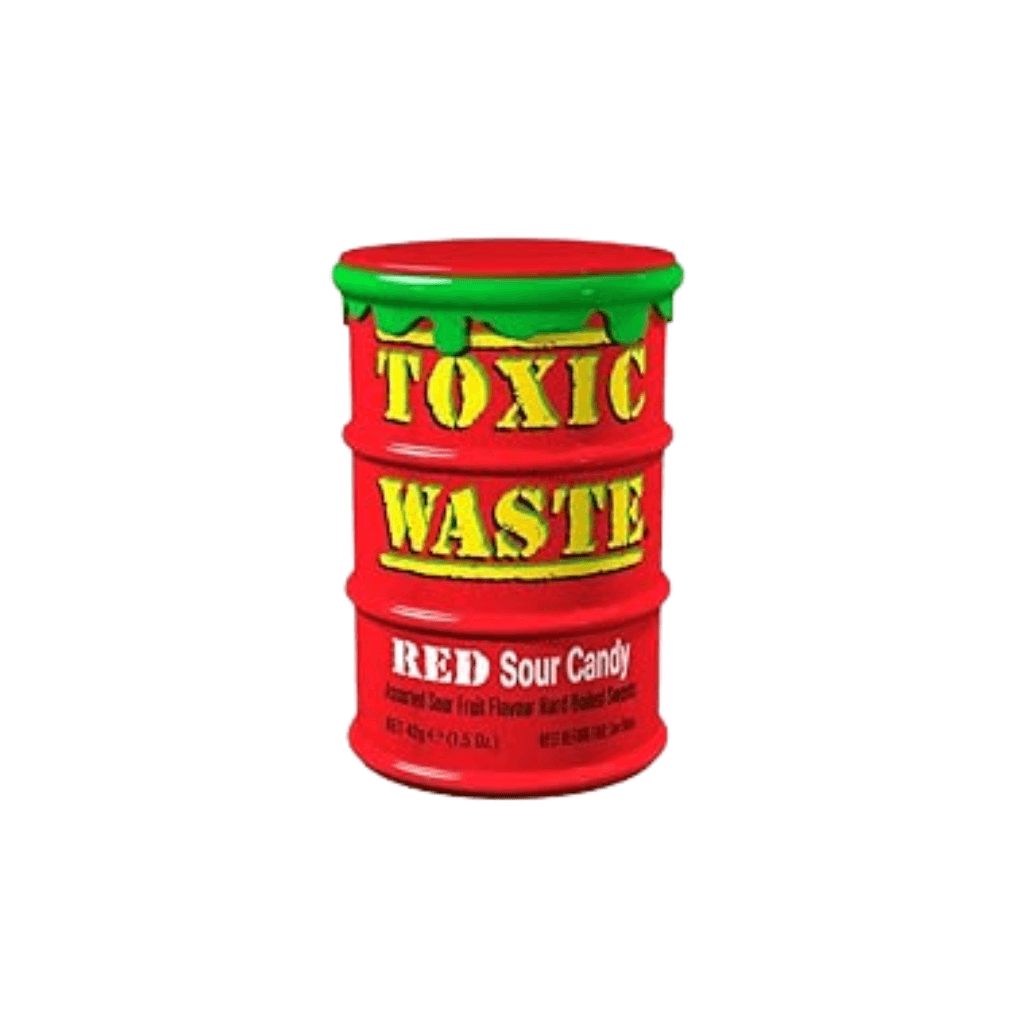 Süßigkeiten MHD überschritten | Toxic Waste Red Sour Candy 42 g – online kaufen | Gummilicious - Ansicht 2