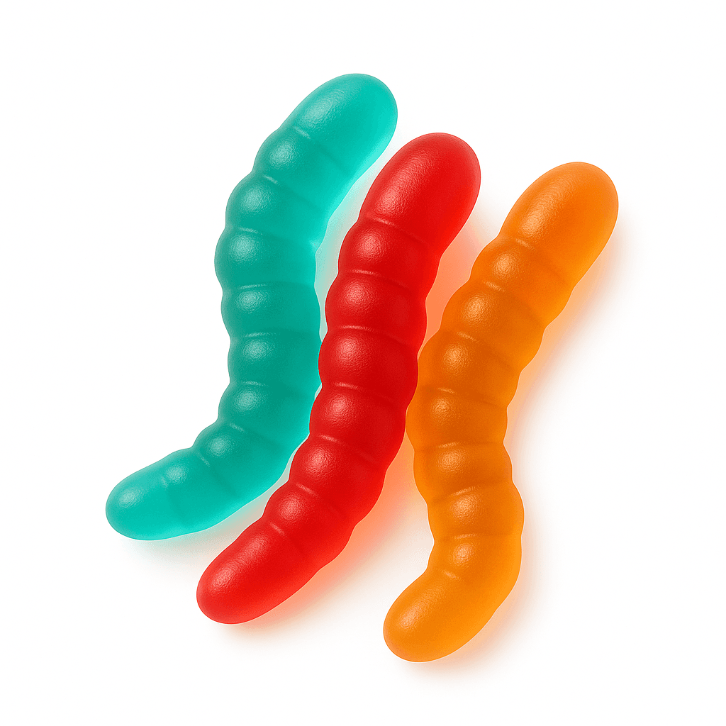 Halal Süßigkeiten Mini Worms 3,6 kg (Halal) – Maxipack – online kaufen | Gummilicious - Ansicht 3