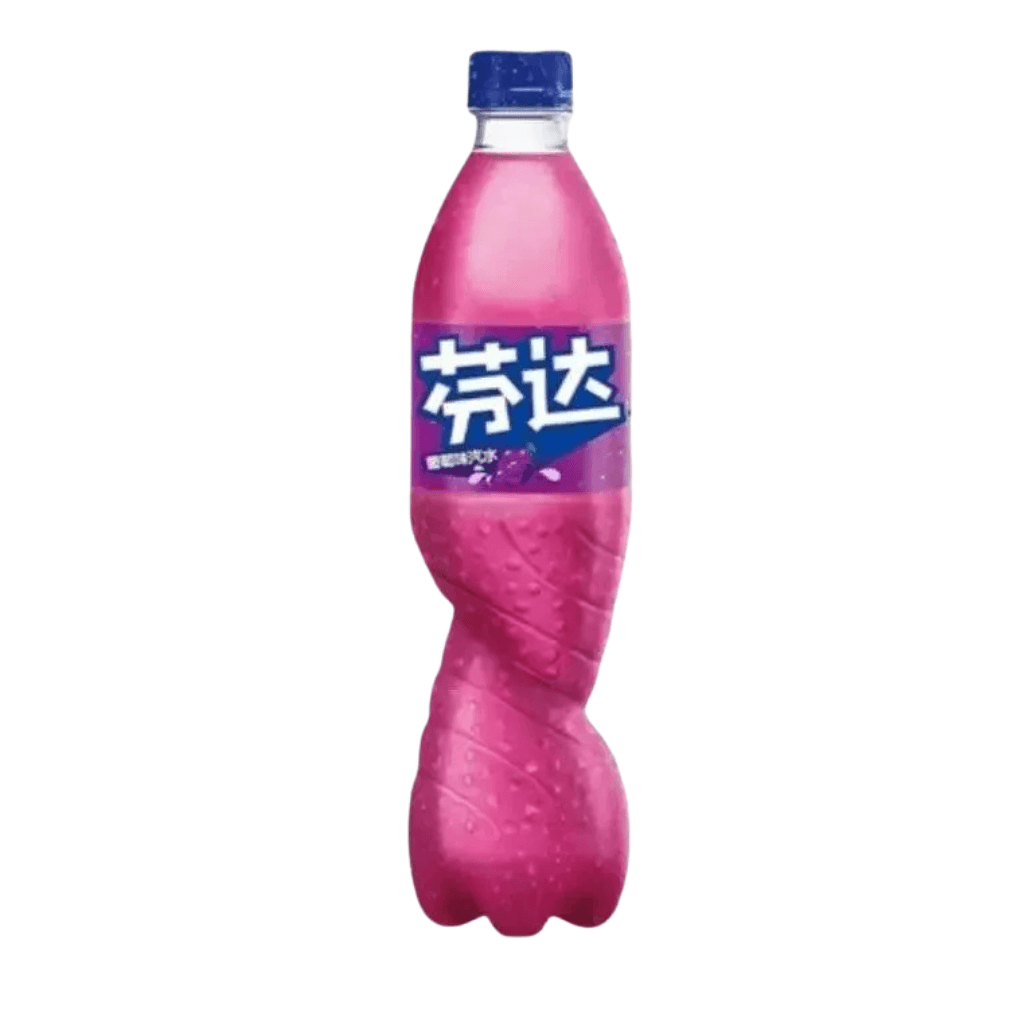 Süßigkeiten MHD überschritten | Fanta Grape China 500 ml Flasche (inkl. Pfand) – online kaufen | Gummilicious