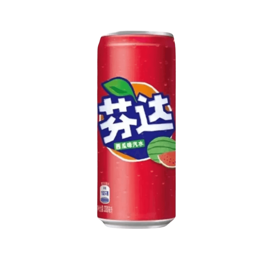 Süßigkeiten MHD überschritten | Fanta Watermelon China 330 ml (inkl. Pfand) – online kaufen | Gummilicious - Ansicht 2