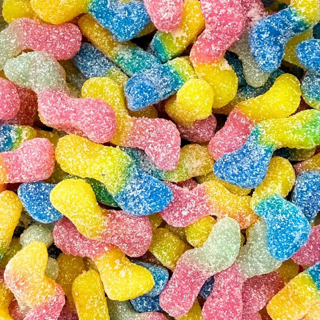 Vegane Süßigkeiten Sour Worms 250g (Vegan) – online kaufen | Gummilicious