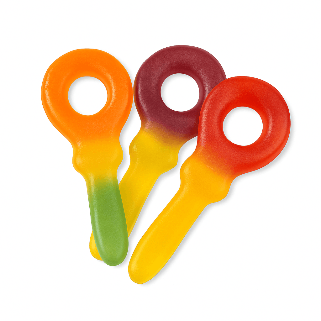 Vegane Süßigkeiten Fruity Pacifiers 500g (Vegan) – online kaufen | Gummilicious - Ansicht 3