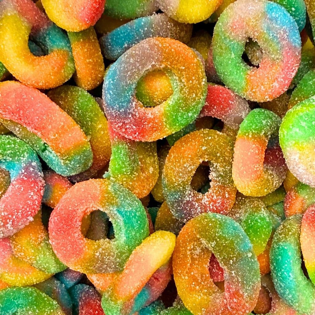 Halal Süßigkeiten Sugar Rainbow Loops 250g (Halal) – online kaufen | Gummilicious
