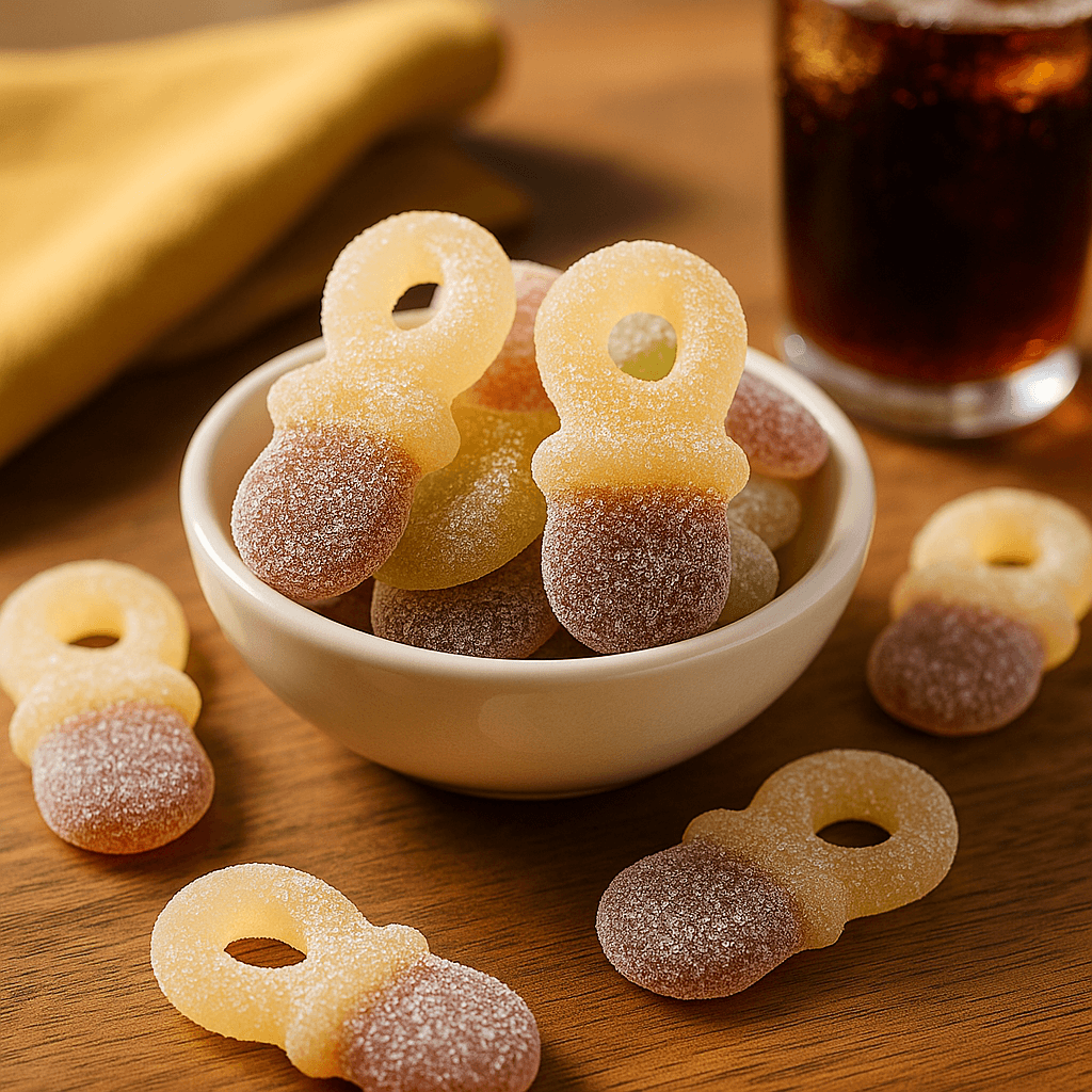 Vegane Süßigkeiten Zesty Cola Pacifiers 500g (Vegan) – online kaufen | Gummilicious - Ansicht 4
