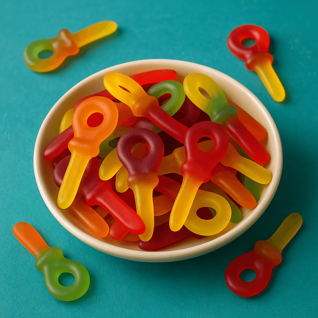 Vegane Süßigkeiten Fruity Pacifiers 500g (Vegan) – online kaufen | Gummilicious - Ansicht 4