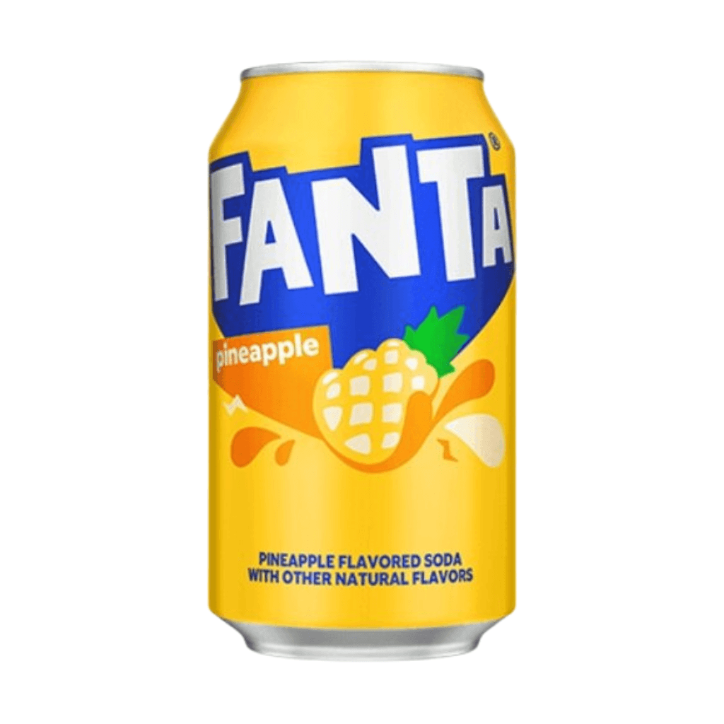 Süßigkeiten Fanta Pineapple 355 ml (inkl. Pfand) – online kaufen | Gummilicious