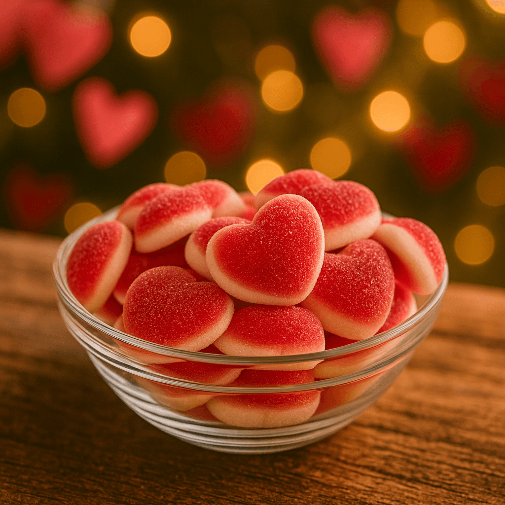 Halal Süßigkeiten Strawberry Hearts 500g (Halal) – online kaufen | Gummilicious - Ansicht 4
