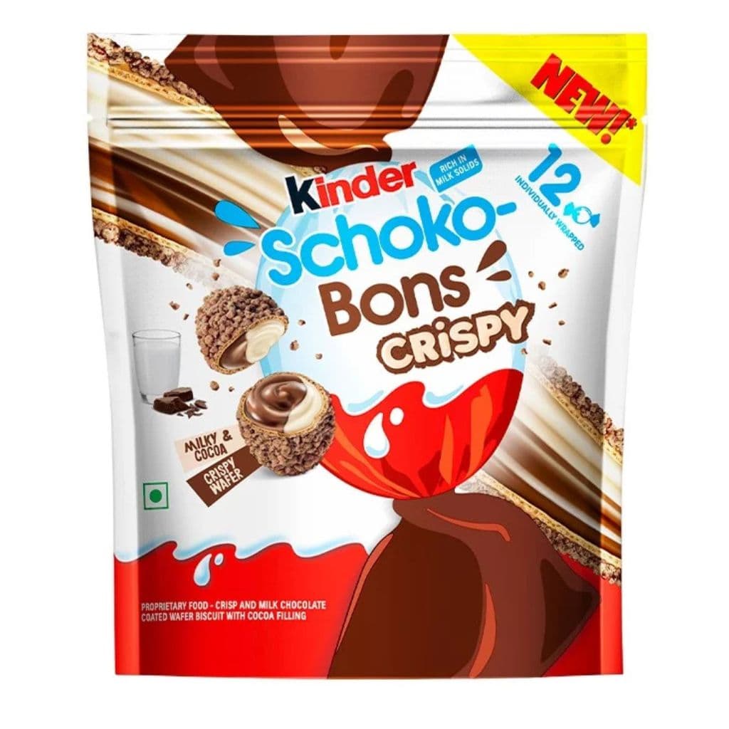 Süßigkeiten Kinder Schoko Bons Crispy 67,2 g – online kaufen | Gummilicious