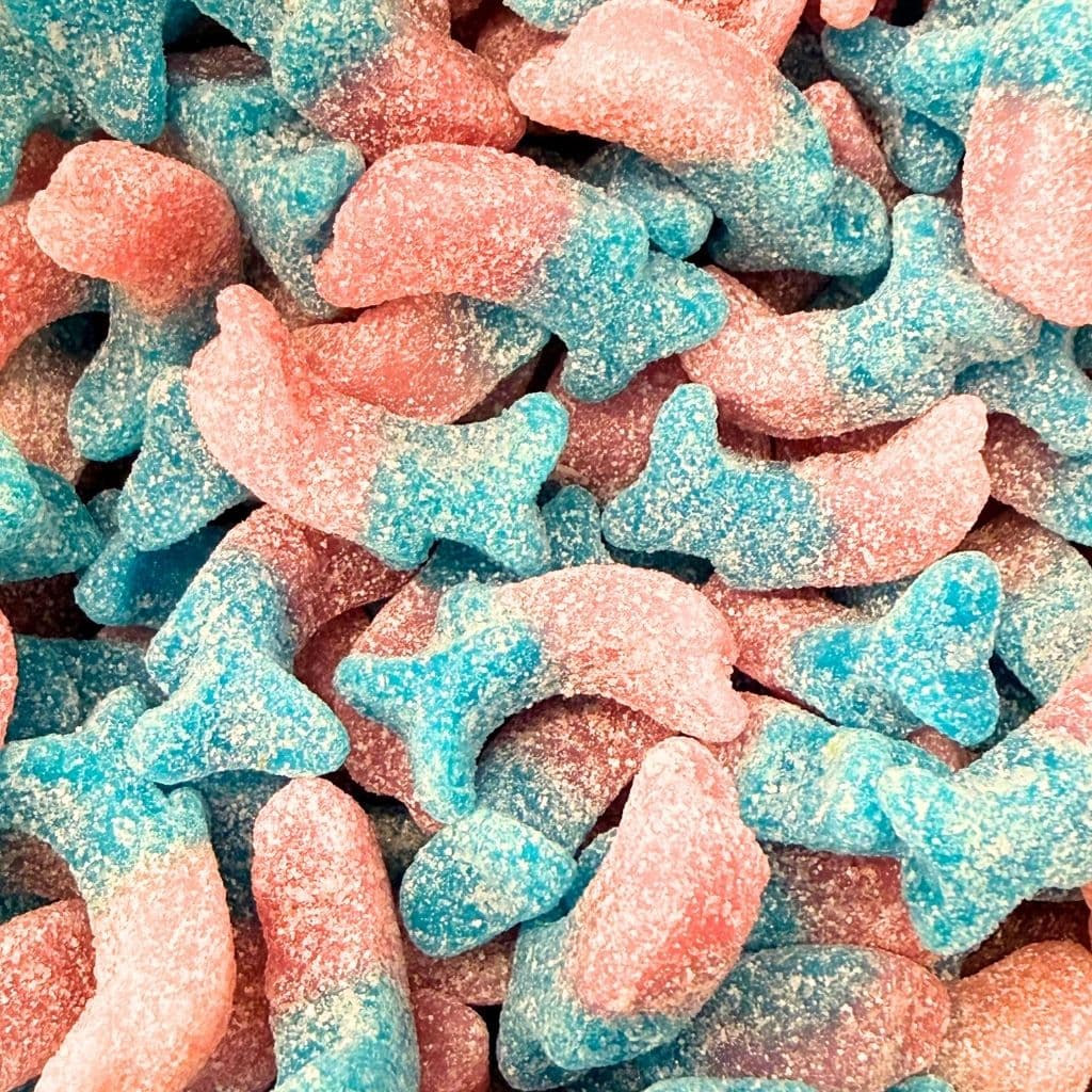 Vegane Süßigkeiten Sour Dolphins 250g (Vegan) – online kaufen | Gummilicious