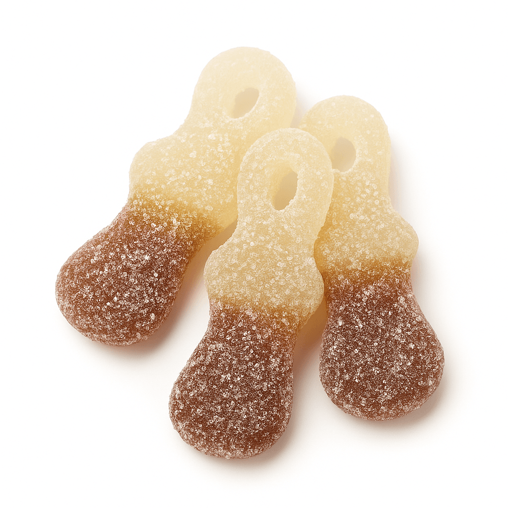 Vegane Süßigkeiten Zesty Cola Pacifiers 500g (Vegan) – online kaufen | Gummilicious - Ansicht 3