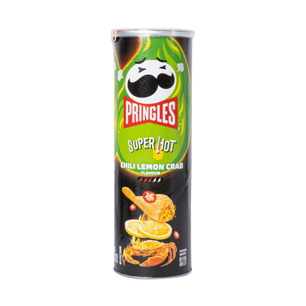 Süßigkeiten Pringles Super Hot Chili Lemon Crab 110g – online kaufen | Gummilicious