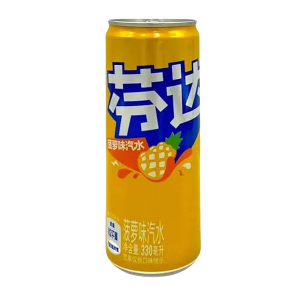 Süßigkeiten Fanta Pineapple 330 ml (inkl. Pfand) – online kaufen | Gummilicious