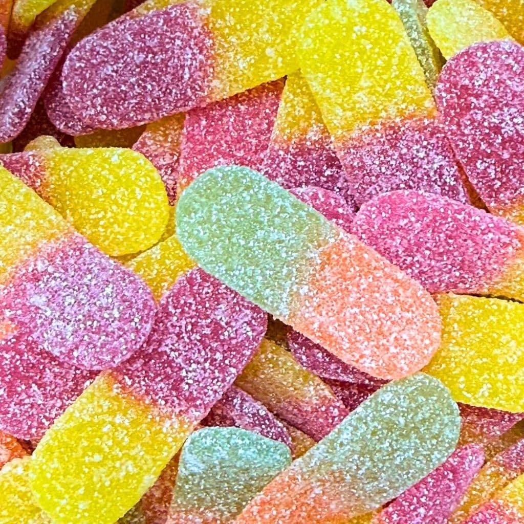 Vegane Süßigkeiten Mini Sour Tongues 250g (Vegan) – online kaufen | Gummilicious