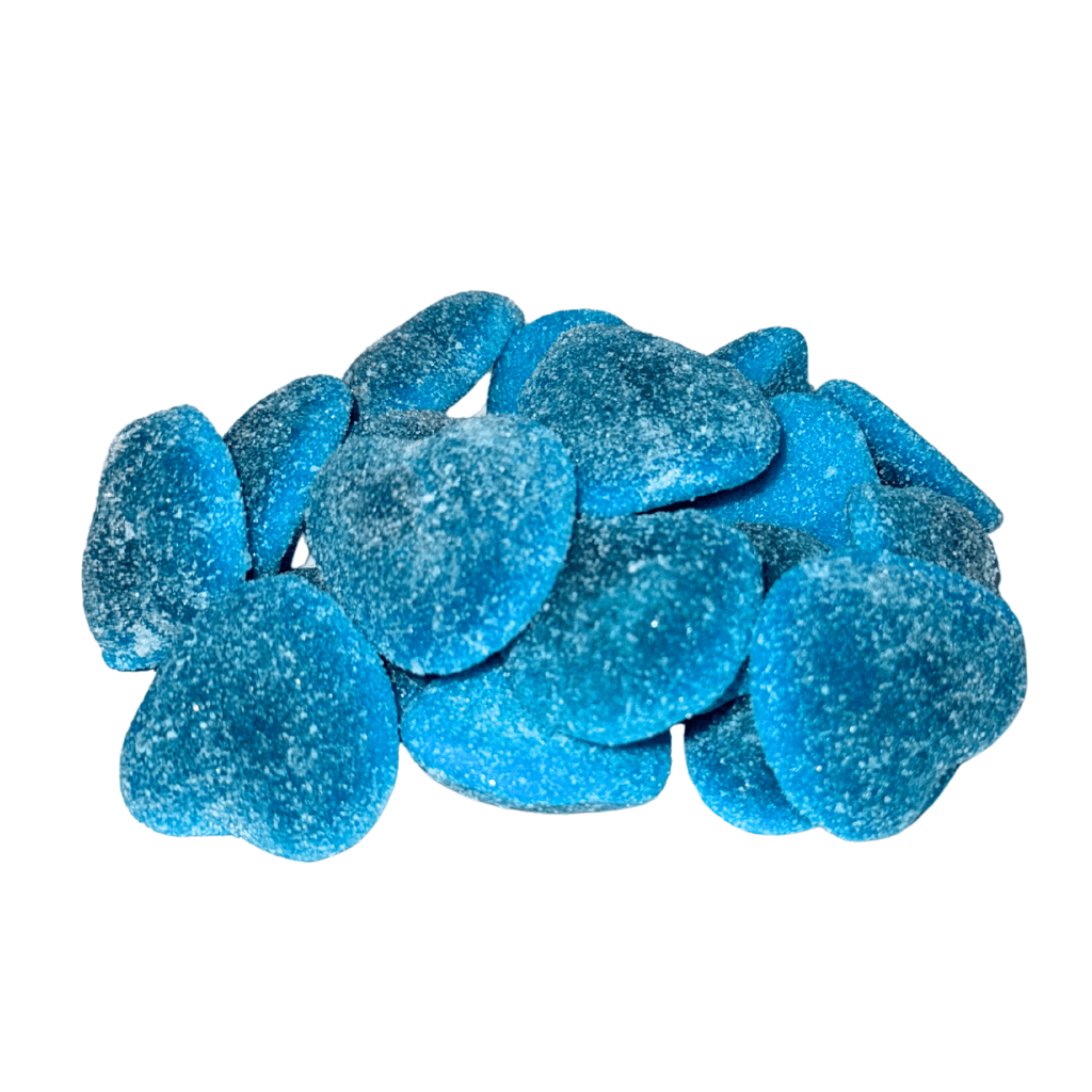 Halal Süßigkeiten Sour Blue Filled Hearts 250g (Halal) – online kaufen | Gummilicious - Ansicht 2