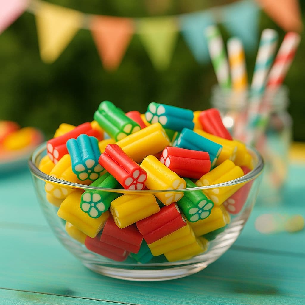 Halal Süßigkeiten Fruity Flower Sticks 500g (Halal) – online kaufen | Gummilicious - Ansicht 4