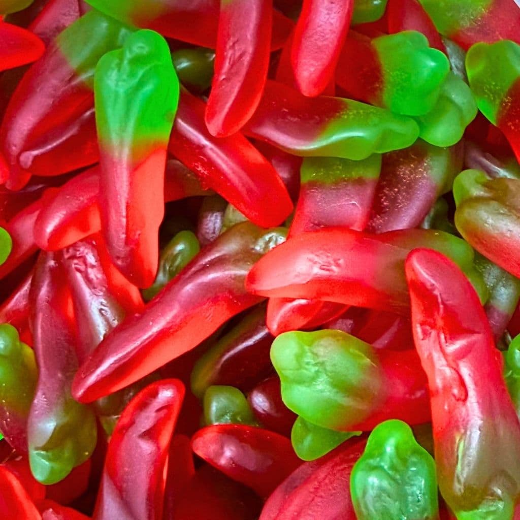 Halal Süßigkeiten Hot 'n' Sweet Peppers 250g (Halal) – online kaufen | Gummilicious