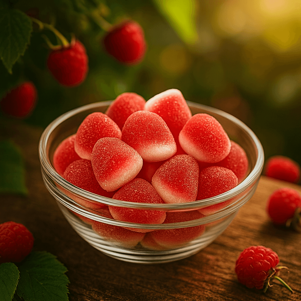 Halal Süßigkeiten Fluffy Red Berry 500g (Halal) – online kaufen | Gummilicious - Ansicht 4