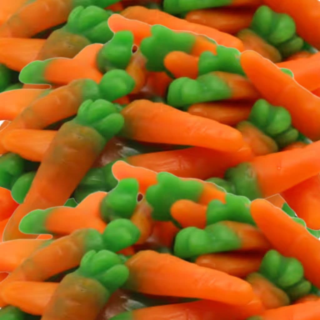Halal Süßigkeiten Crazy Carrots 250g (Halal) – online kaufen | Gummilicious