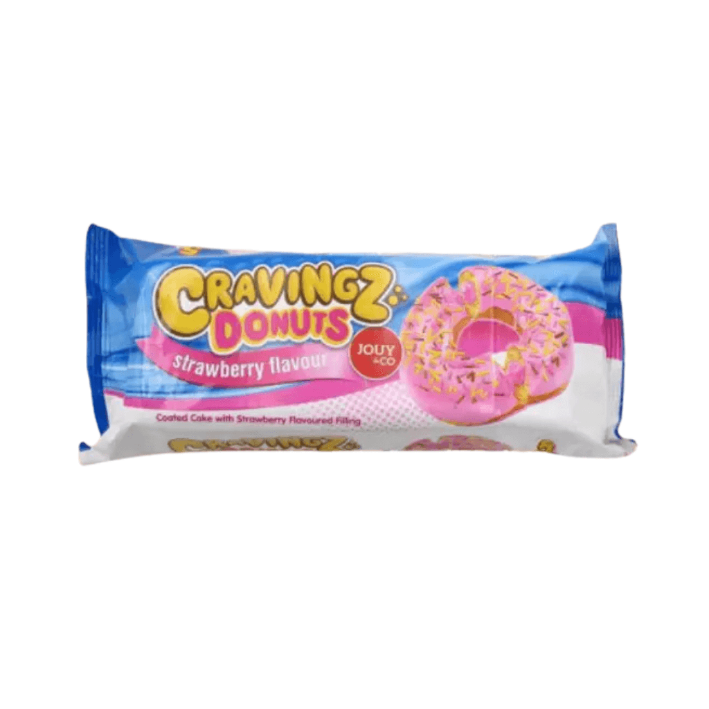 Süßigkeiten MHD überschritten | Cravingz Donut Strawberry 200 g – online kaufen | Gummilicious