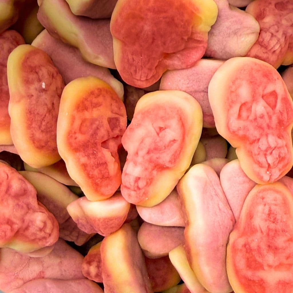 Halal Süßigkeiten Filled Skull Squeeze 500g (Halal) – online kaufen | Gummilicious
